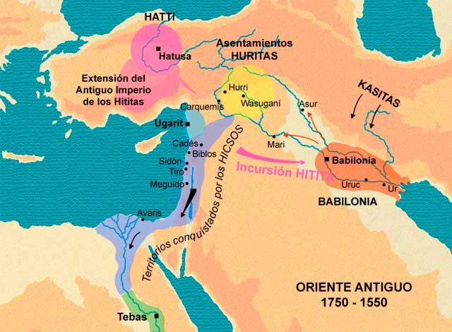 Antiguo Oriente 1750-1550