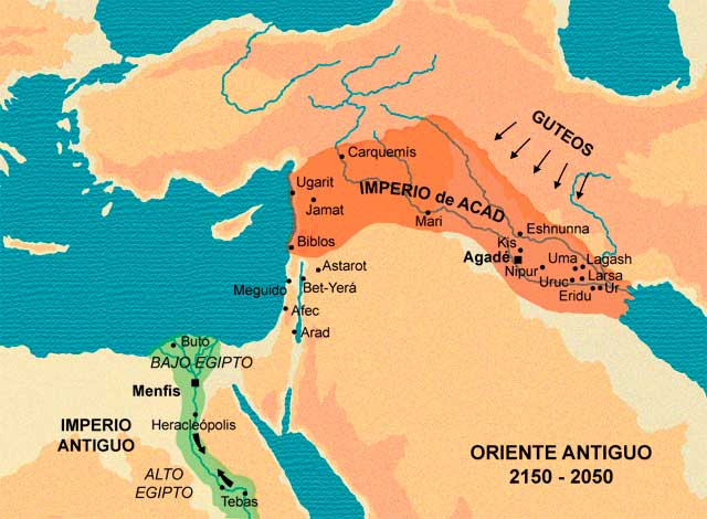 Antiguo Oriente 2150 - 2050 a.C.