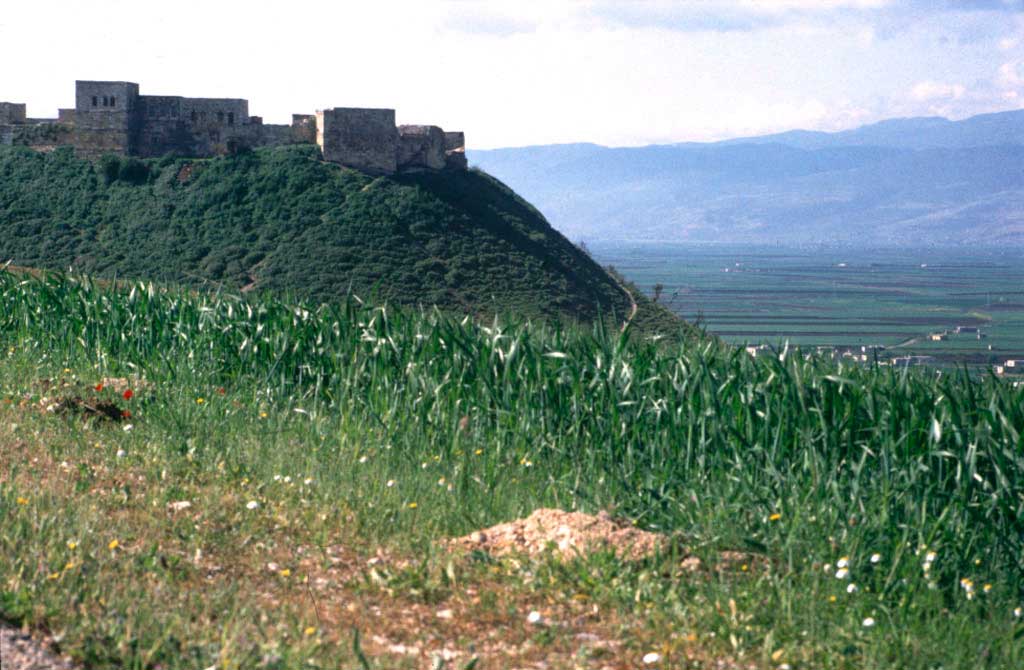 El valle del Oronte, corredor natural entre la Siria del norte y Palestina