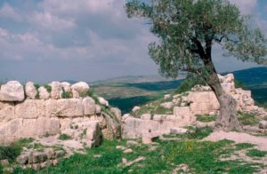 Torreones de la puerta de Samaria (reino de Acab)