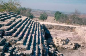 Escalera del Templo de Augusto en Samaria