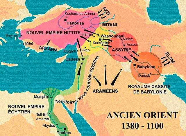 Moyen Orient 1380-1100