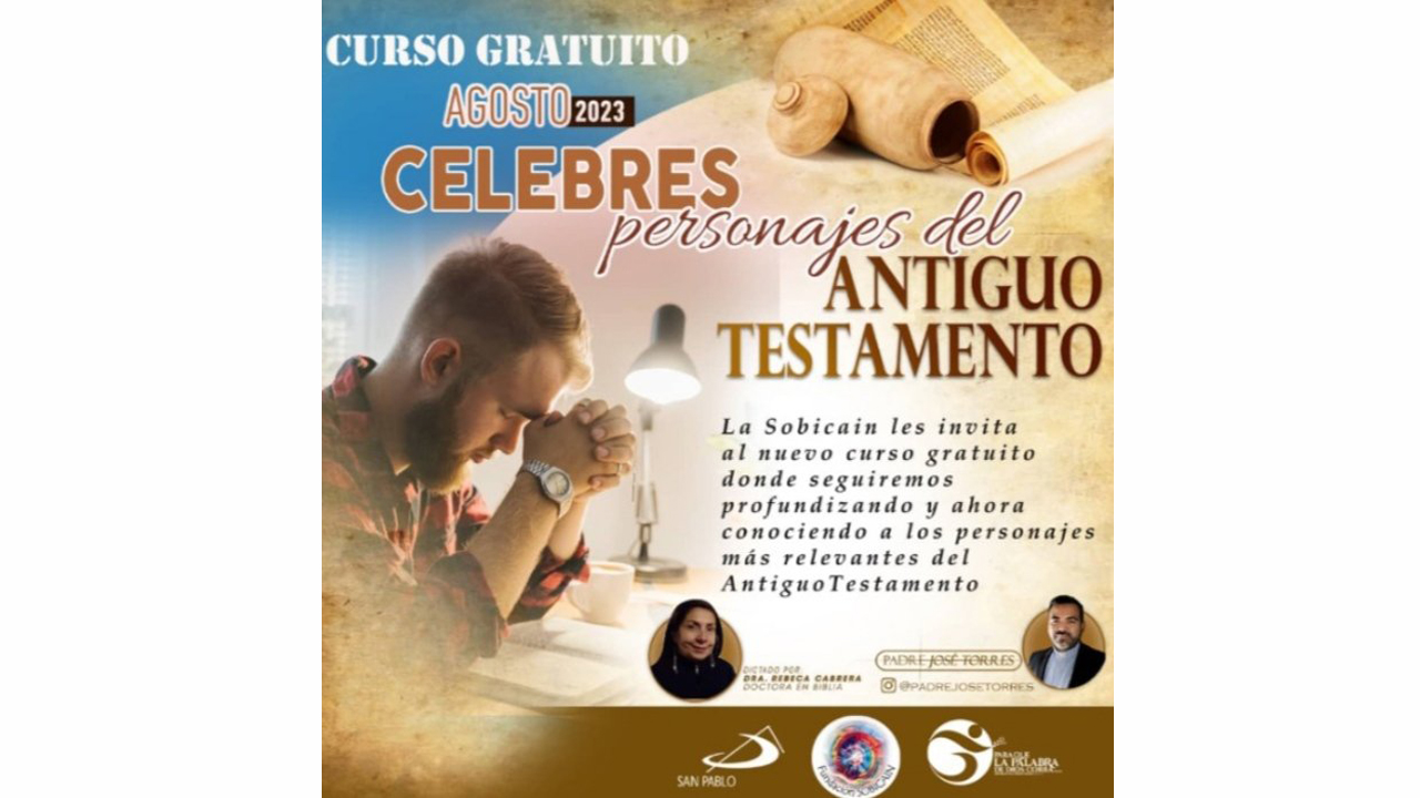 Un curso bíblico gratuito sobre: Personajes bíblicos del Antiguo Testamento